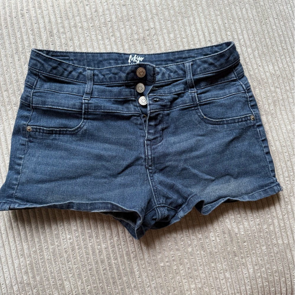 Tokyo Darling Dark Blue Women's Denim Shorts